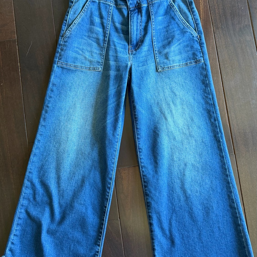 Kut from the Kloth Meg Wide Dark Leg Jeans